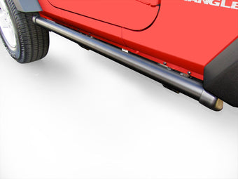 compare product PowerStep Electric Running Boards For 2007-2017 Jeep Wrangler JK 2-Door AMP Research