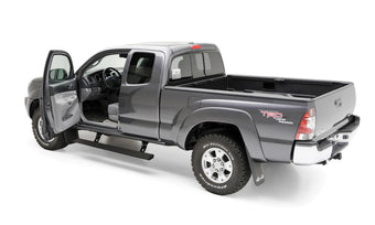 compare product PowerStep Electric Running Boards For 2005-2015 Toyota Tacoma Double Cab AMP Research