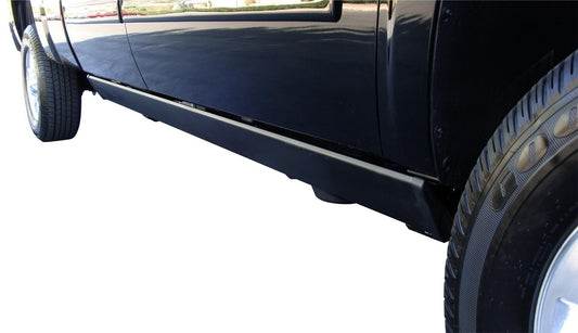 PowerStep Electric Running Boards For 2011-2014 Silverado/Sierra 2500/3500 Diesel Only Extended/Crew Cab AMP Research AMP Research
