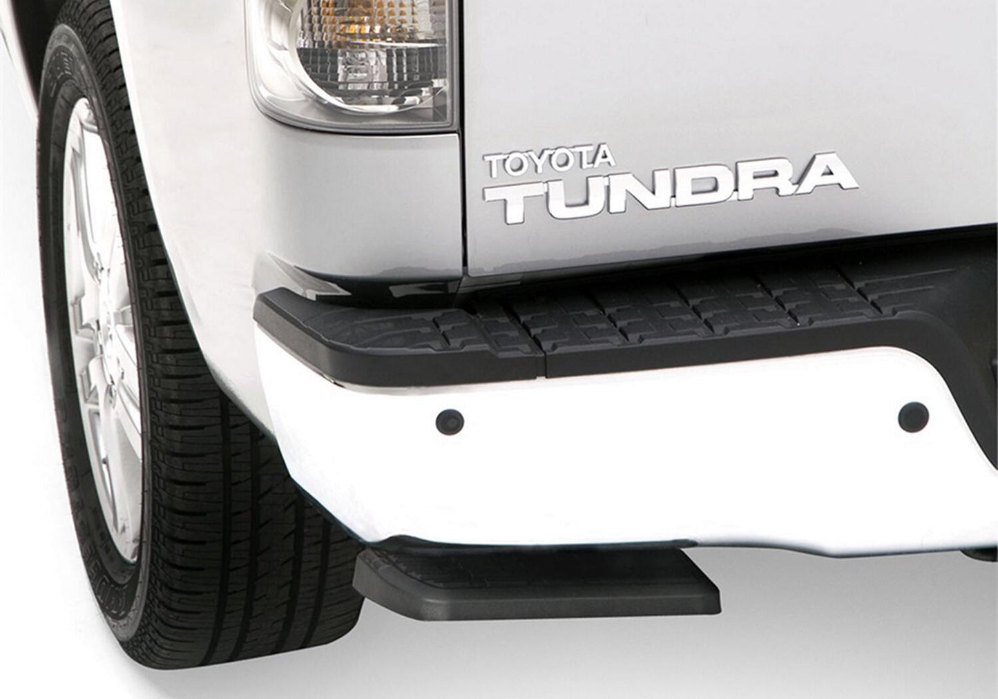 Bedstep Retractable Bumper Step For 2014-2021 Toyota Tundra For Non-Resin Inner Structure Bumpers Only AMP Research AMP Research