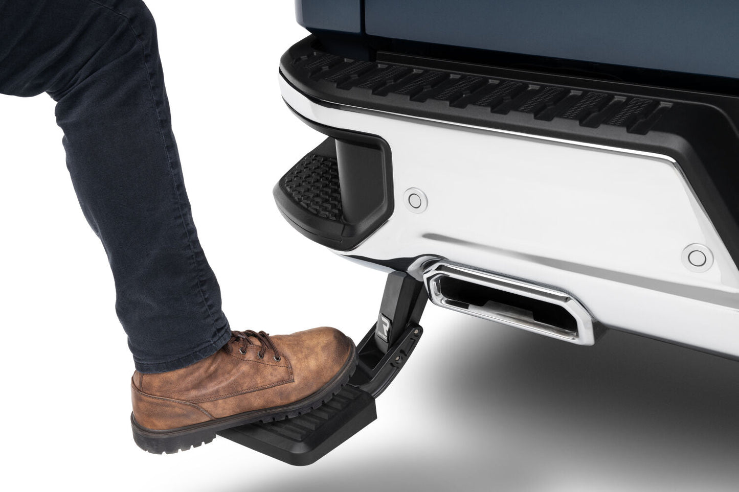 Bedstep Retractable Bumper Step 19-26 Chevy/GMC Silverado/Sierra 1500 2022 Silverado LTD/Sierra Limited AMP Research AMP Research