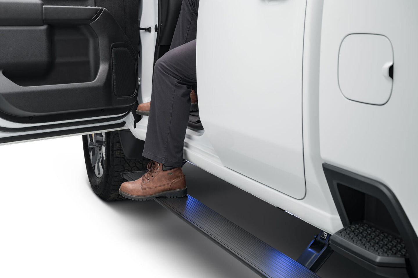 PowerStep Electric Running Boards Plug N Play System For 2015-2020 Tahoe Suburban Yukon Yukon XL Escalade (Including ESV) AMP Research AMP Research