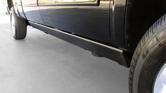 compare product PowerStep Electric Running Boards Plug N Play System For 2015-2016 Silverado/Sierra 2500/3500 Diesel Only Double and Crew Cab AMP Research