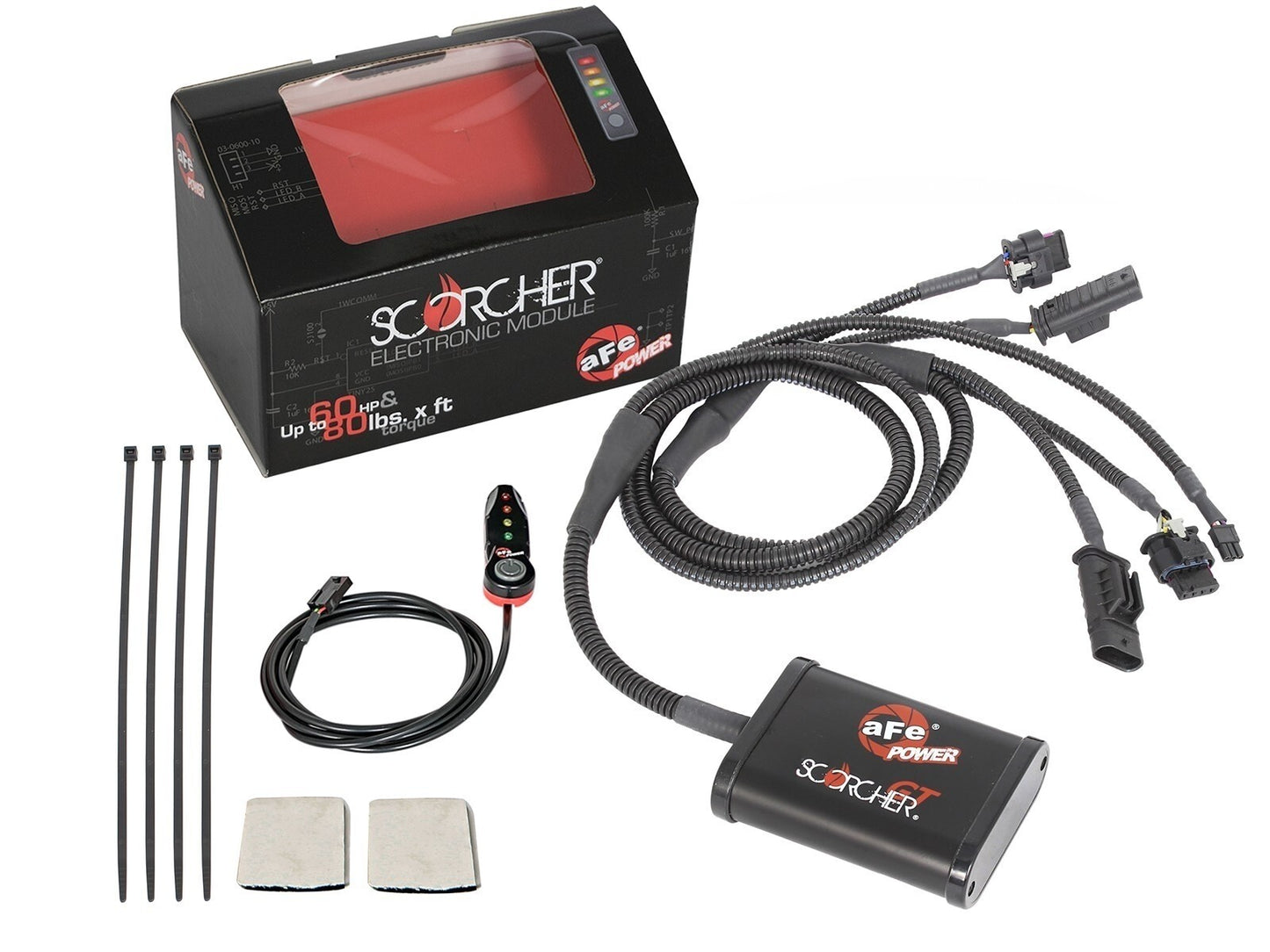 Scorcher GT Power Module Ford Bronco 21-24/Ford Ranger 19-24 L4-2.3L (t) EcoBoost aFe Power