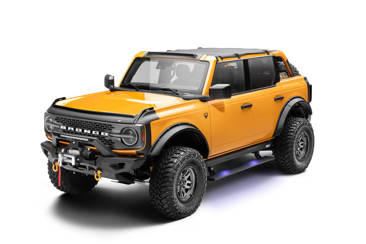 PowerStep XL Electric Running Boards For 21-26 Ford Bronco 4-Dr AMP Research AMP Research