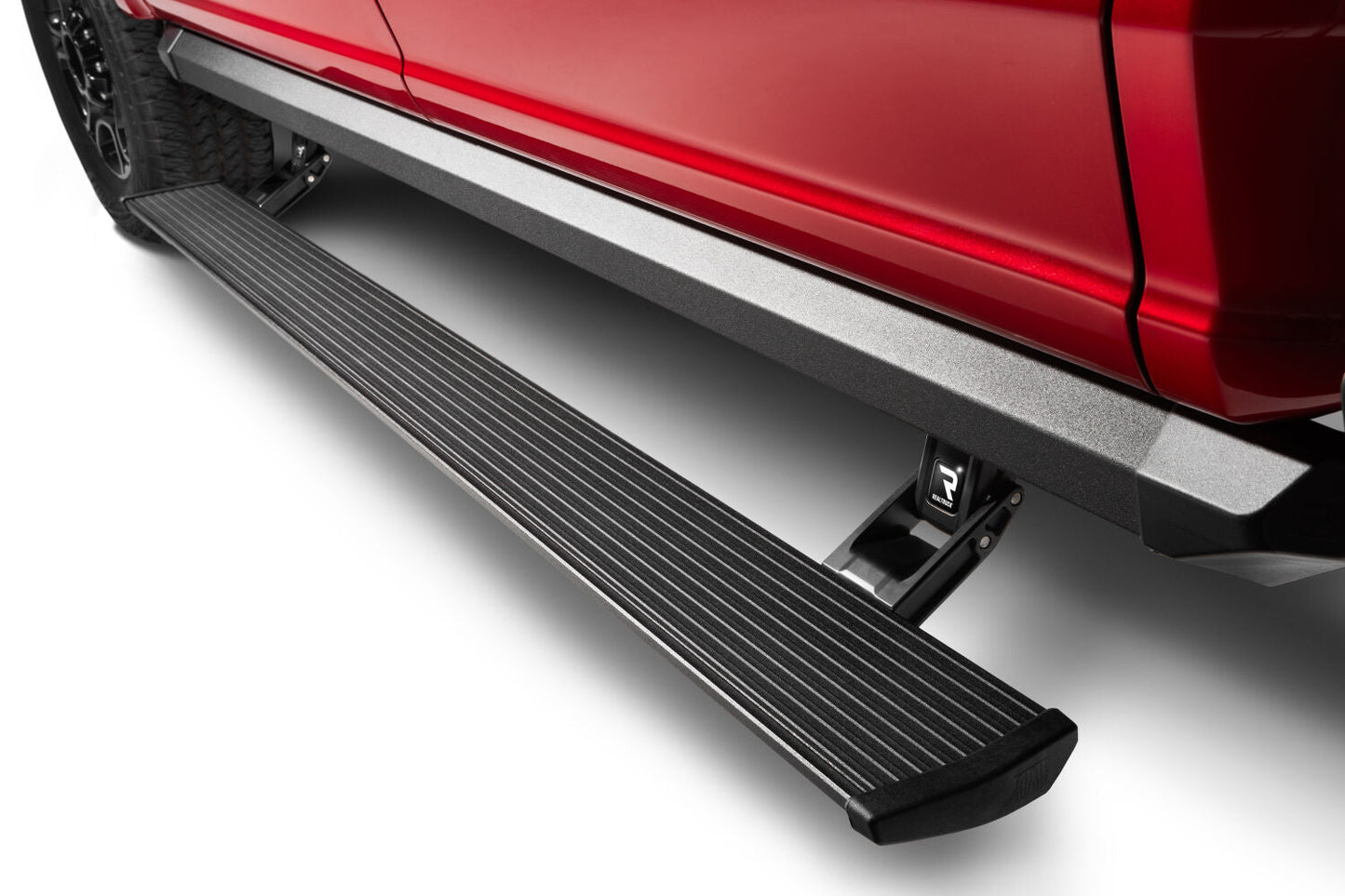 PowerStep XL Electric Running Boards Plug N Play System For 2019-2021 Silverado/Sierra 1500 2020-2022 Silverado/Sierra 2500/3500 Crew Cab AMP Research AMP Research