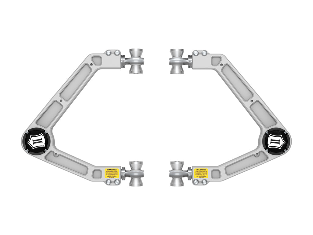 2023-2024 Canyon/Colorado Trail Boss & ZR2 Billet Upper Control Arms W/ Delta Joint Pro Icon Vehicle Dynamics Icon Vehicle Dynamics
