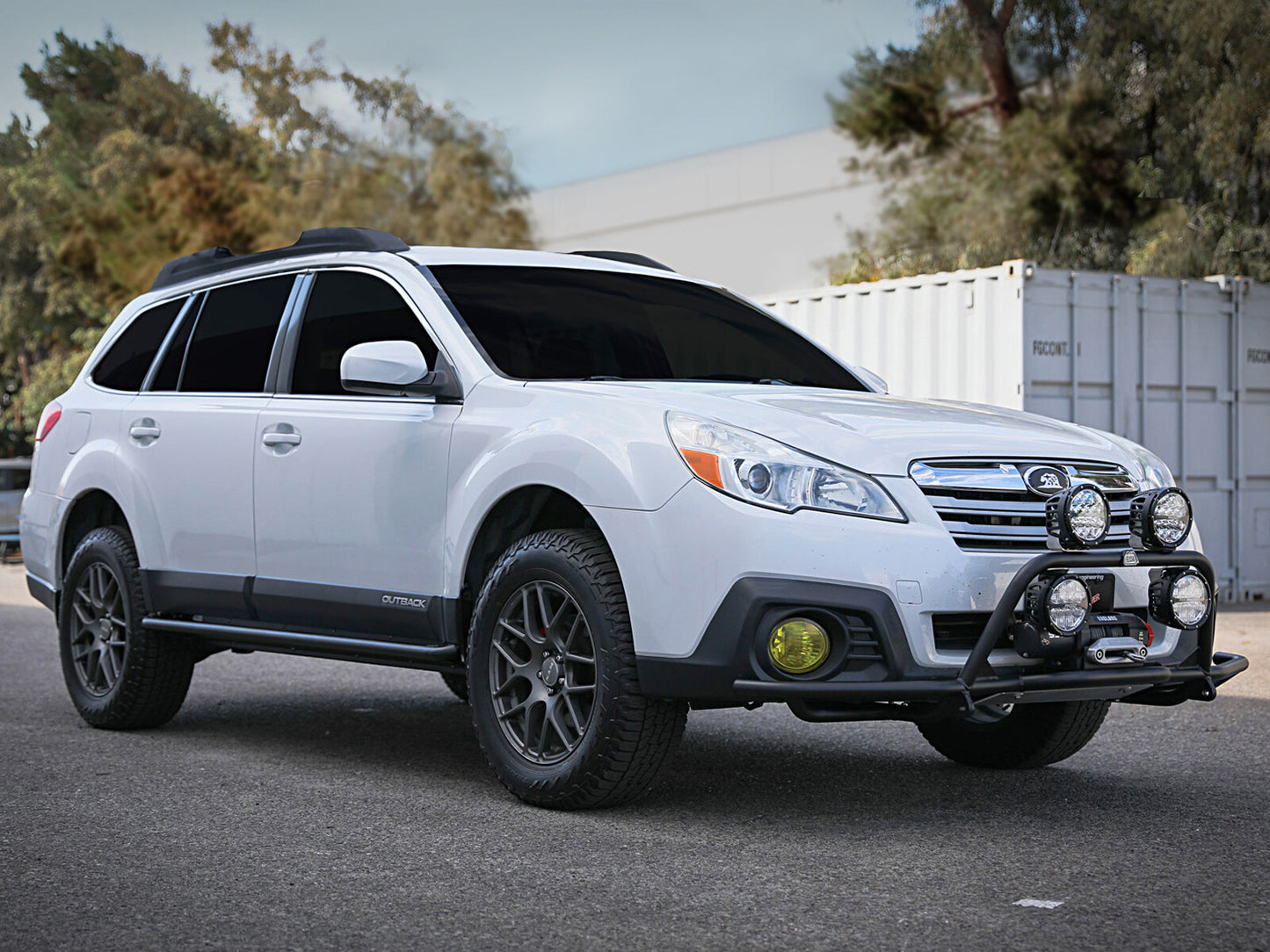 Terra Guard Bumper w/ Winch Mount Subaru Outback Wilderness 22-25 H4-2.4L (t) aFe Power