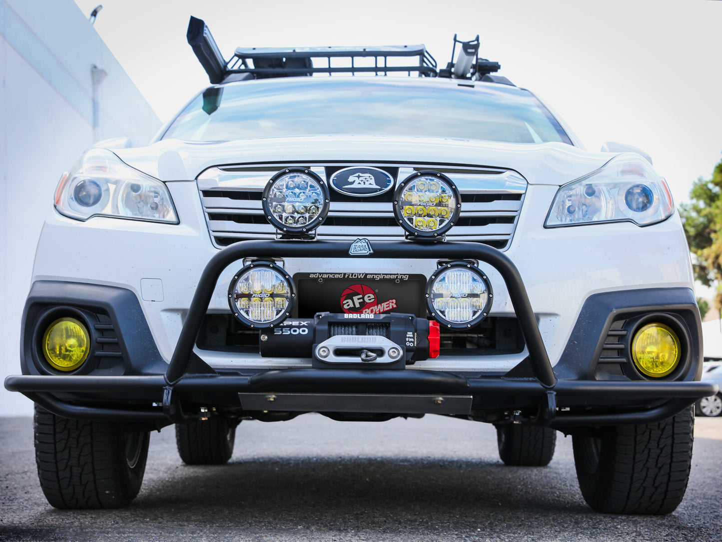 Terra Guard Bumper w/ Winch Mount Subaru Outback Wilderness 22-25 H4-2.4L (t) aFe Power