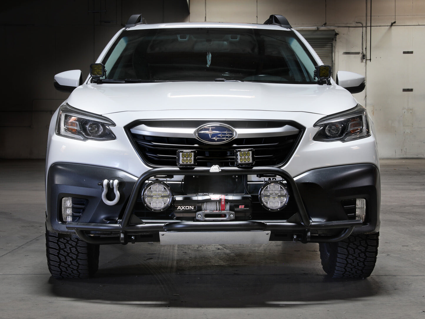 Terra Guard Bumper w/ Winch Mount Subaru Outback 20-22 H4-2.4L (t)/2.5L aFe Power