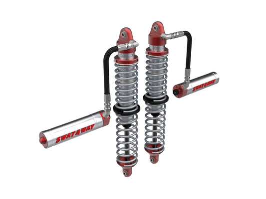 Sway-A-Way 2.5 Front Coilover Kit w/ Remote Reservoirs and Compression Adjusters Polaris Rzr Xp 925cc (t)/1000cc 17-20 aFe Power