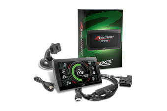 compare product Evolution CTS3 for Cummins Up to +120 HP & +315 lb-ft torque 2003–2012 Dodge Ram Cummins 50-state legal tuner & touchscreen monitor Edge Products