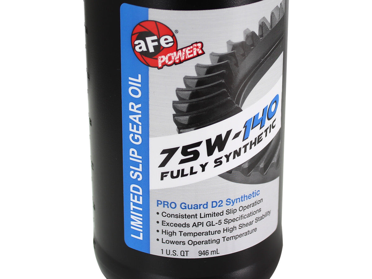 Chemicals Pro Guard D2 Synthetic Gear Oil 75W-140, 1 Qt. aFe Power aFe Power
