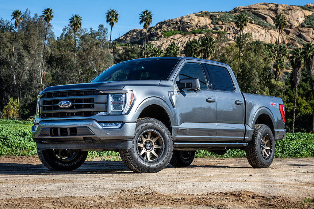 2021-2024 Ford F-150 4WD 2.75-3.5 Inch Lift Front V.S. 2.5 Series Coilovers Internal Reservoir Pair Icon Vehicle Dynamics Icon Vehicle Dynamics