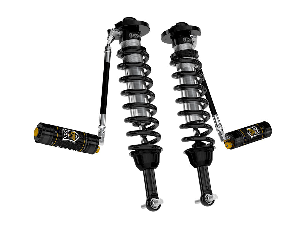 2021-2024 Ford F-150 4WD 0-2.75 Inch Lift Front V.S. 2.5 Series Coilovers Remote Reservoir W/ CDCV Pair Icon Vehicle Dynamics Icon Vehicle Dynamics