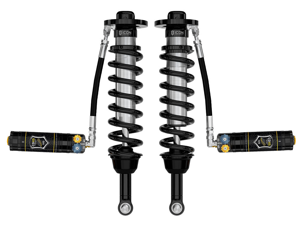2021-2024 Ford F-150 4WD 0-2.75 Inch Lift Front V.S. 2.5 Series Coilovers Remote Reservoir W/ CDXS Pair Icon Vehicle Dynamics Icon Vehicle Dynamics