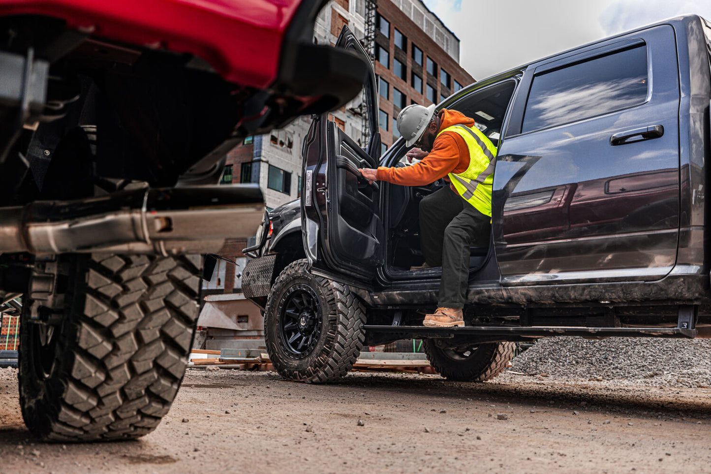 Vision Boards For 2018 Ram 2500/3500 Crew Cab/Mega Cab AMP Research AMP Research