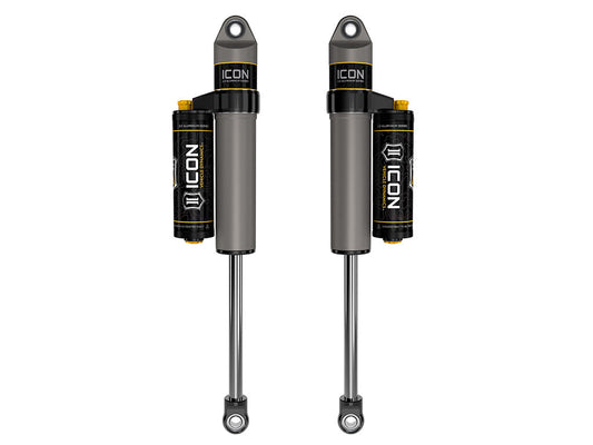 2009-2024 Ford F-150 2004-2008 Ford F-150 4WD 0-1 Inch Lift Rear V.S. 2.5 Aluminum Series Shock Absorbers Piggyback Reservoir W/ CDCV Pair Icon Vehicle Dynamics Icon Vehicle Dynamics