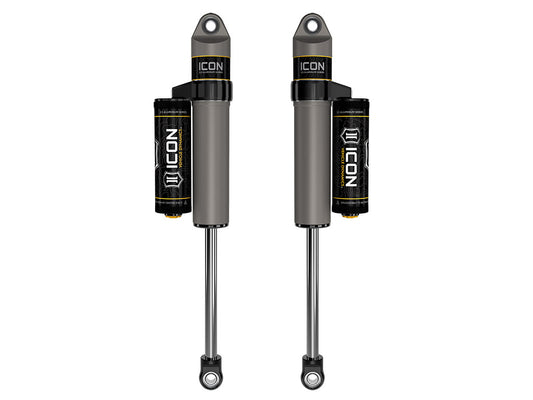 2009-2024 Ford F-150 2004-2008 Ford F-150 4WD 0-1 Inch Lift Rear V.S. 2.5 Aluminum Series Shock Absorbers Piggyback Reservoir Pair Icon Vehicle Dynamics