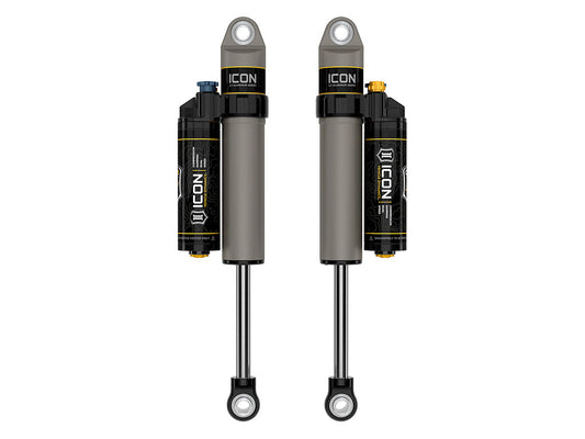 2009-2024 Ford F-150 2004-2008 Ford F-150 4WD 0-1 Inch Lift Rear V.S. 2.5 Aluminum Series Shock Absorbers Piggyback Reservoir W CDXS Pair Icon Vehicle Dynamics