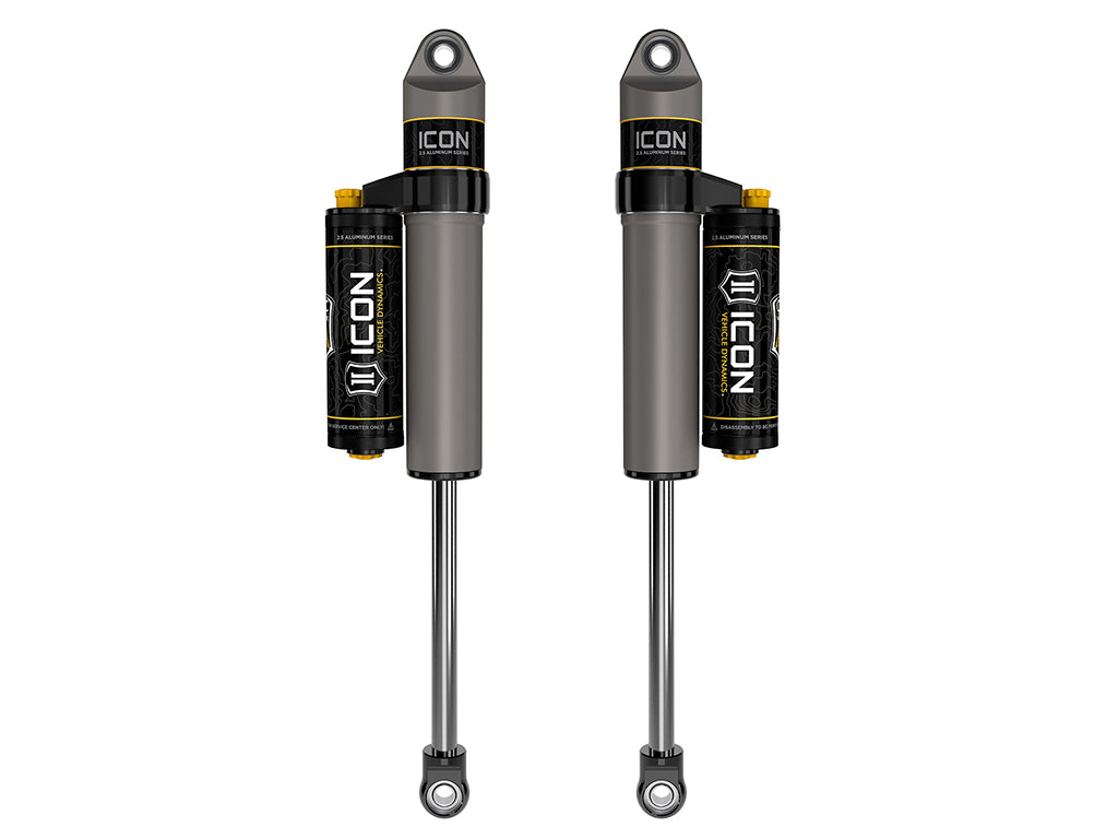 2021-2024 Ford F-150 4WD F-150 Tremor 0-2 Inch Lift Rear V.S. 2.5 Aluminum Series Shock Absorbers Piggyback Reservoir W CDCV Pair Icon Vehicle Dynamics Icon Vehicle Dynamics