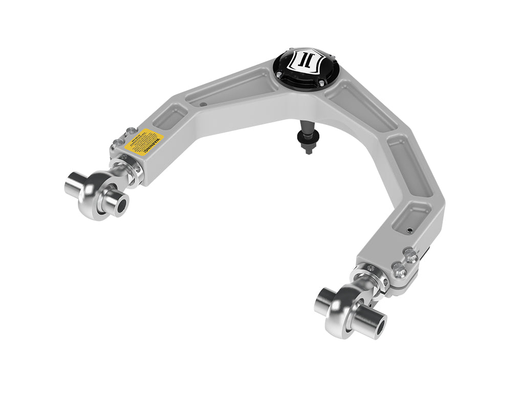 2021-2025 Ford F-150 Raptor Billet Upper Control Arm W/ Delta Joint Pro Kit Icon Vehicle Dynamics Icon Vehicle Dynamics