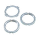 Dana 50/60 Spindle Nut Kit Replacement D50('81&Newer)+D60 Spindle Nut Kit 2 Nuts + Washer 2-16 Threads Yukon Gear Yukon Gear and Axle