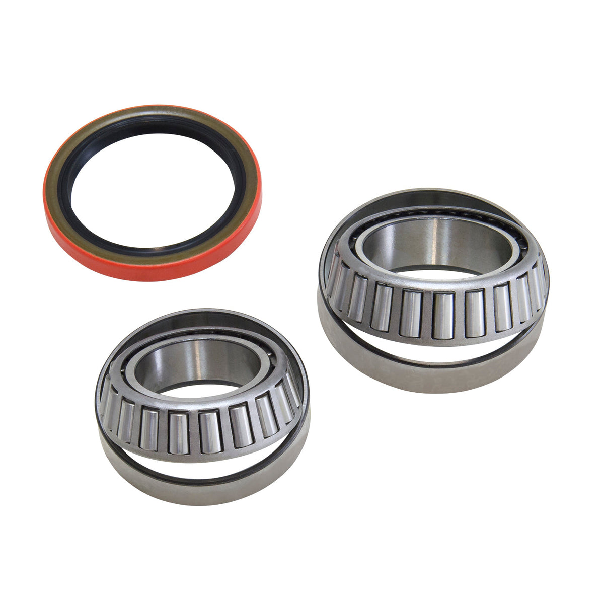 Front Axle Bearing And Seal Kit For Dana 44 Chevy / GM 3/4 Ton D44 77-93 Front Axle Bearing & Seal Kit (One Side) Yukon Gear Yukon Gear and Axle