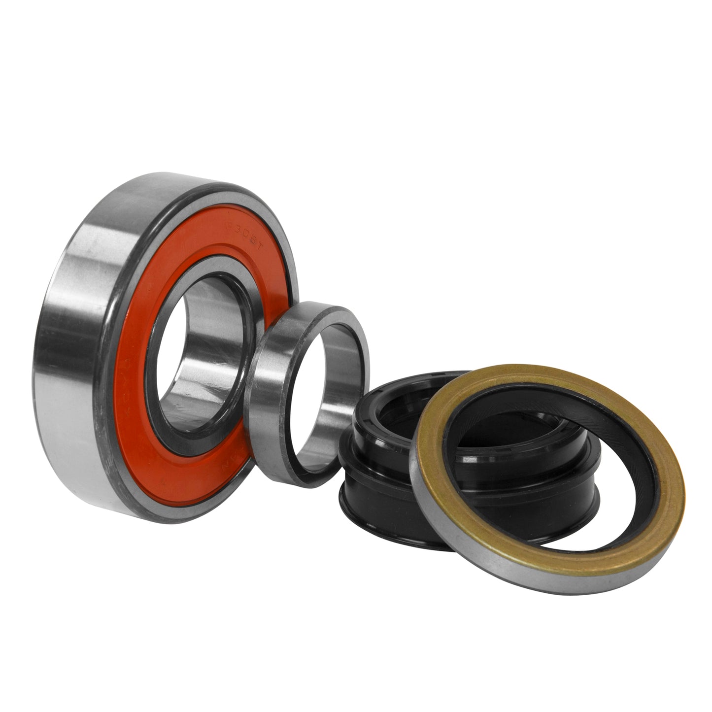 Rear Axle Bearing And Seal Kit 7.5 Inch 8 Inch & V6 Rear Axle Bearing+Seals Toyota(Inner+Outer Seals) W/O ABS Yukon Gear