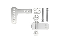 2.0 inch Aluminum Medium Duty 2 inch Drop/Rise Hitch BulletProof Hitch BulletProof Hitches