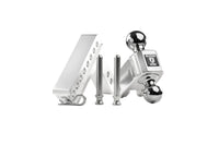 2.0 inch Aluminum Medium Duty 4 inch Drop/Rise Hitch BulletProof Hitch BulletProof Hitches