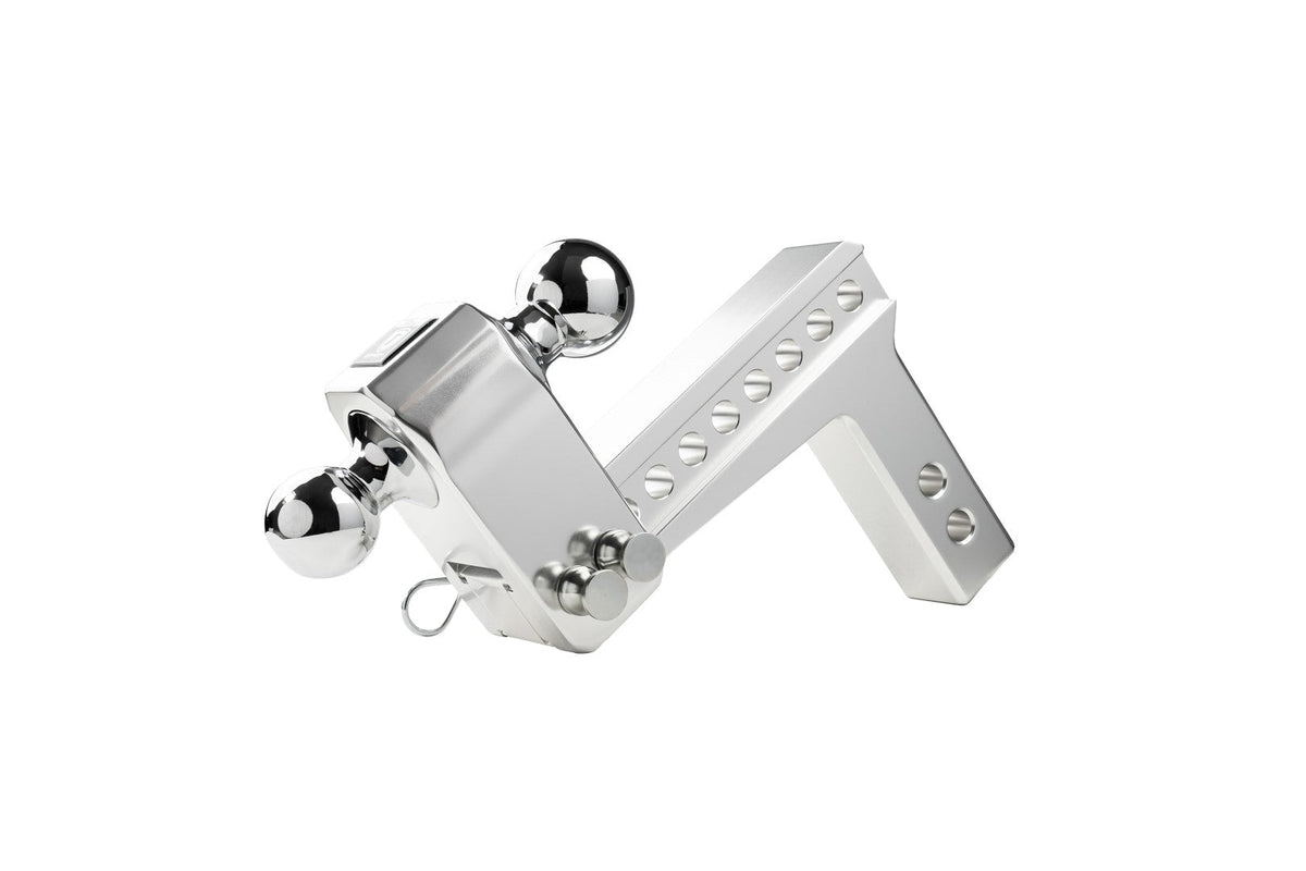 2.0 inch Aluminum Medium Duty 6 inch Drop/Rise Hitch BulletProof Hitch BulletProof Hitches