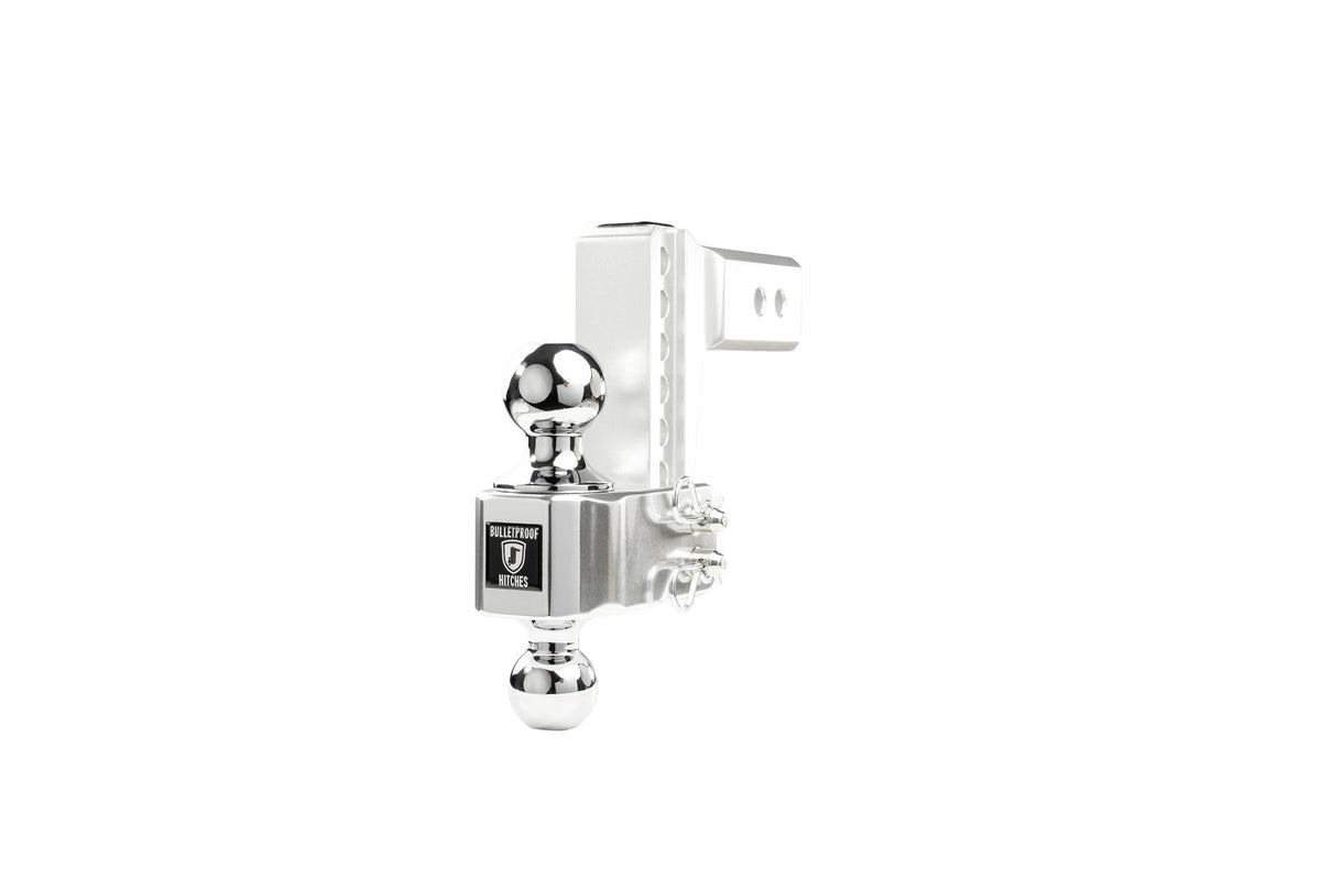 2.5 inch Aluminum Medium Duty 4 inch Drop/Rise Hitch BulletProof Hitch BulletProof Hitches