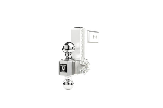 2.5 inch Aluminum Medium Duty 4 inch Drop/Rise Hitch BulletProof Hitch