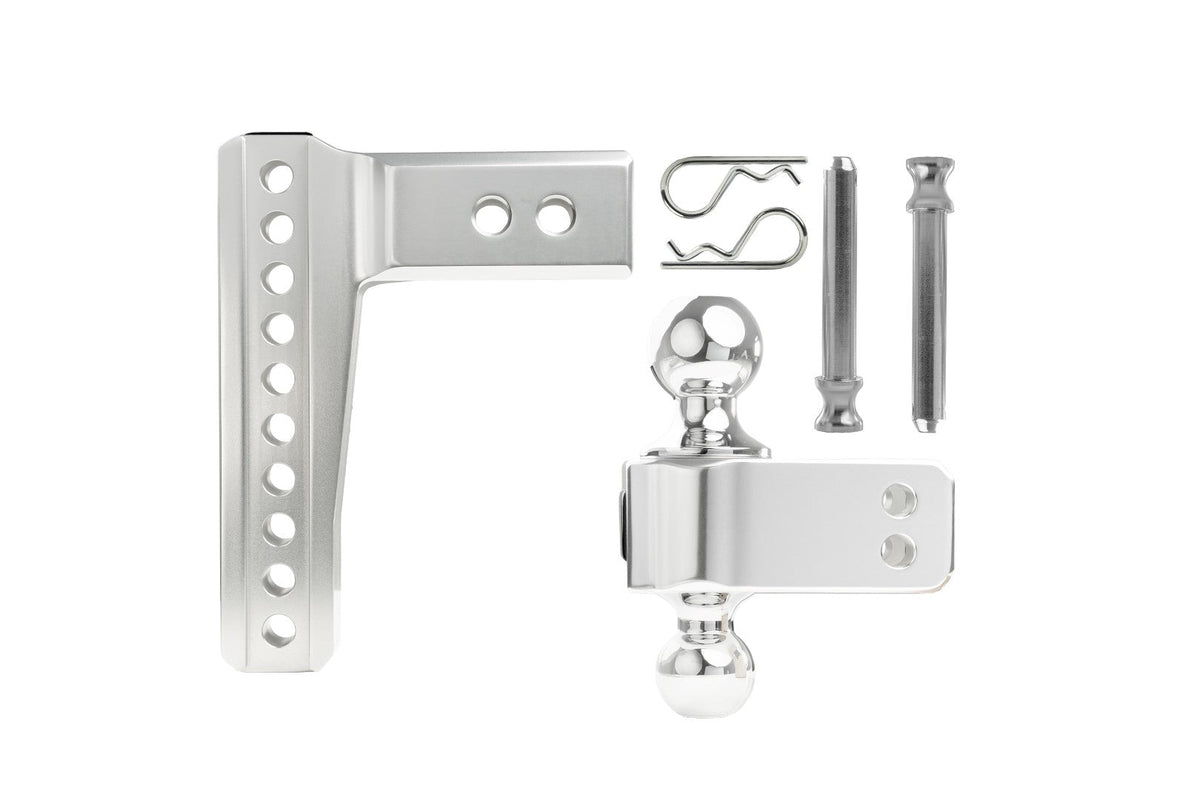2.5 inch Aluminum Medium Duty 6 inch Drop/Rise Hitch BulletProof Hitch BulletProof Hitches
