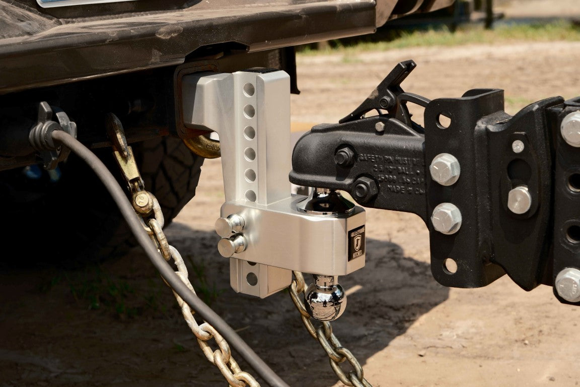 2.5 inch Aluminum Medium Duty 6 inch Drop/Rise Hitch BulletProof Hitch BulletProof Hitches