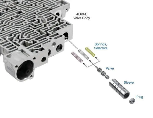Suncoast Accumulator Valve Train Kit - Stamp Codes CX, DX or YZ Only
