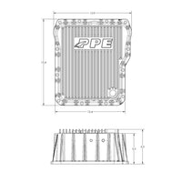 2001-2019 GM 6.6L Duramax w/ Allison 1000/2000/2400 Transmission Heavy-Duty Cast Aluminum Deep Transmission Pan PPE