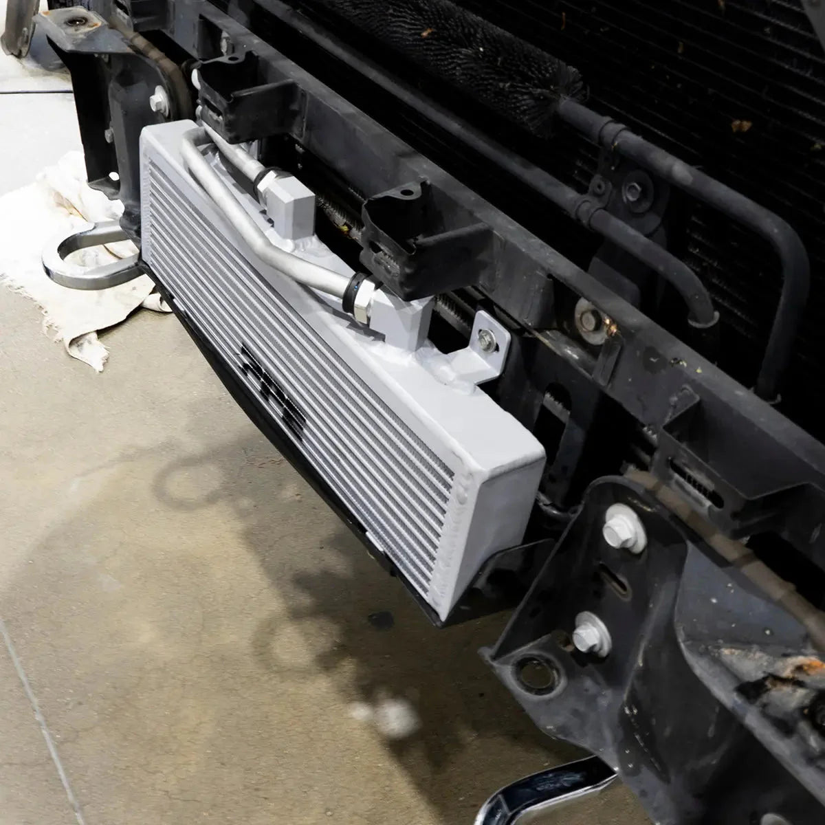 PPE 2011-2014 GM 6.6L Duramax w/ Allison Transmission Performance Transmission Cooler Bar and Plate PPE