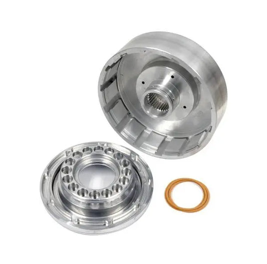Aluminum Direct Drum - 6 Clutch - w/ Piston, Teflon Pump Rings, 34 Element Sprag & Race