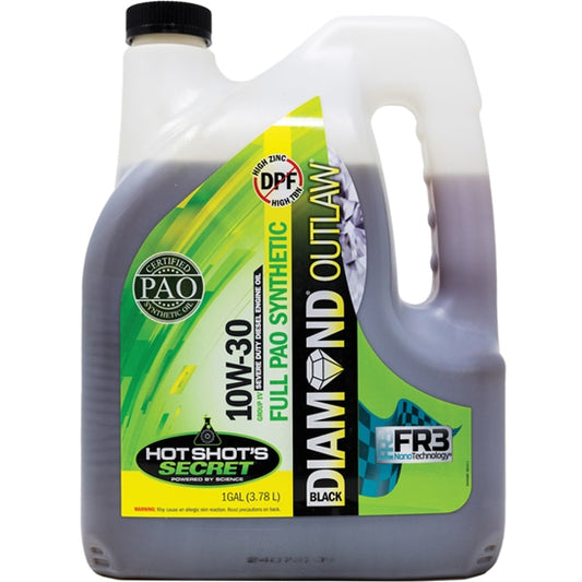 Hot Shot's Secret Black Diamond OUTLAW Engine Oil 10w30 HEAVY DUTY DIESEL ENGINE OIL - TAMELESS PERFORMANCE