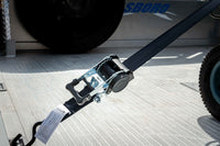 Heavy Duty 2 inch Auto Retractable Ratchet Strap BulletProof Hitch BulletProof Hitches