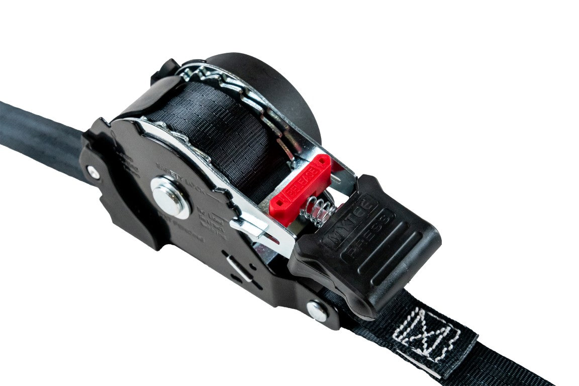 Medium Duty 1 inch Auto Retractable Ratchet Strap BulletProof Hitch BulletProof Hitches