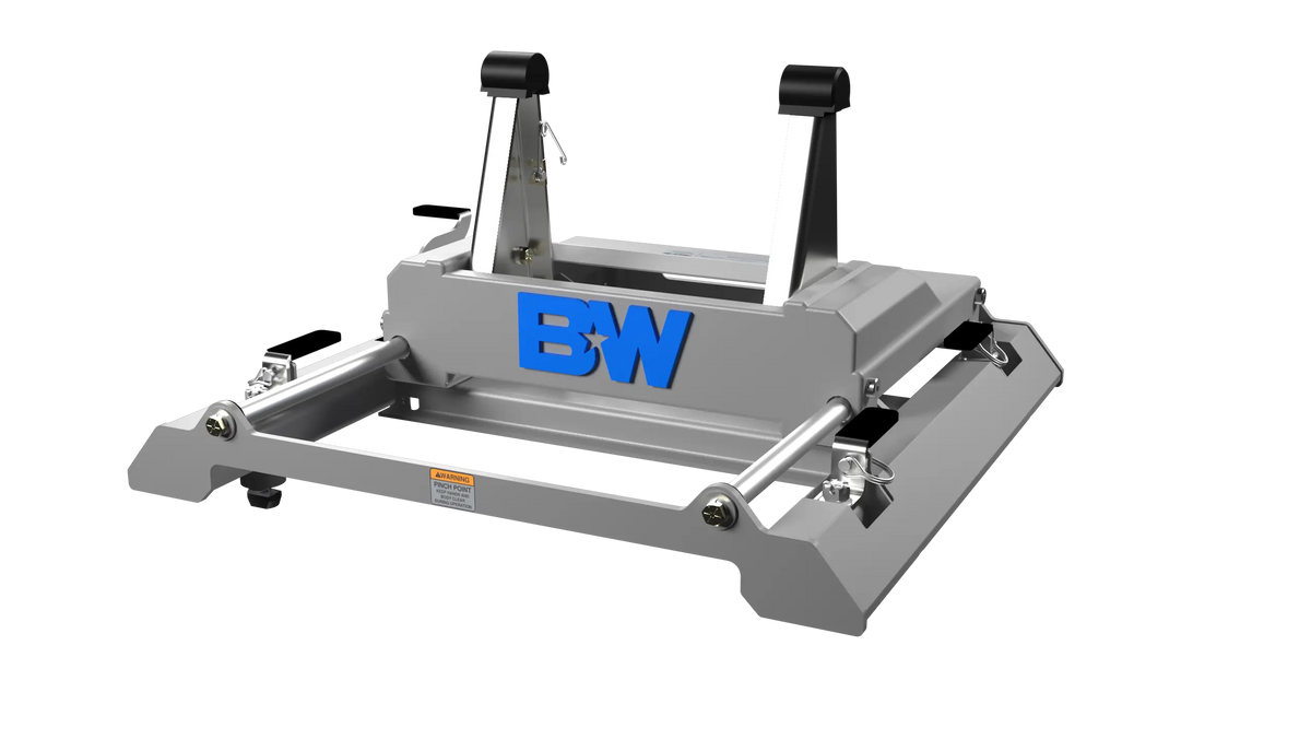 B&W Trailer Hitches RVB3770 Companion Slider 5th Wheel Hitch Base For 2016-2019 GM Puck System - primary image