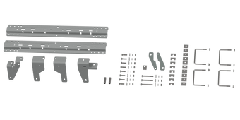 compare product B&W Trailer Hitches RVK2605 Custom Installation Kit For Universal Mounting Rails For Some RAM Trucks