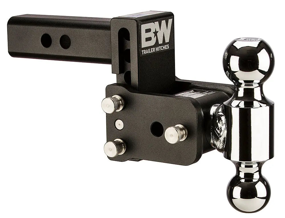 B&W Trailer Hitches TS10033B 2" Model 6 Blk T&S Dual Ball 2-5/16 X 2 - primary image