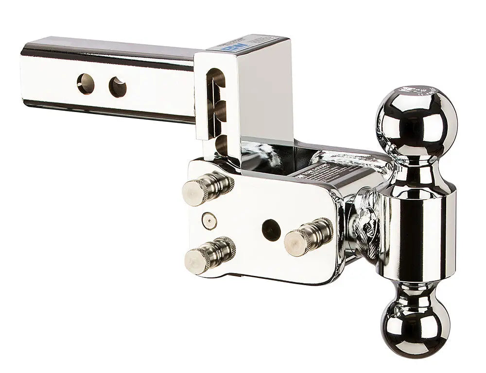 B&W Trailer Hitches TS10033C 2" Model 6 Chrome T&S Dual Ball 2-5/16 X 2 - primary image