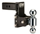 B&W Trailer Hitches TS20037B 2.5" Model 8 Blk T&S Dual Ball 2-5/16 X 2 - primary image