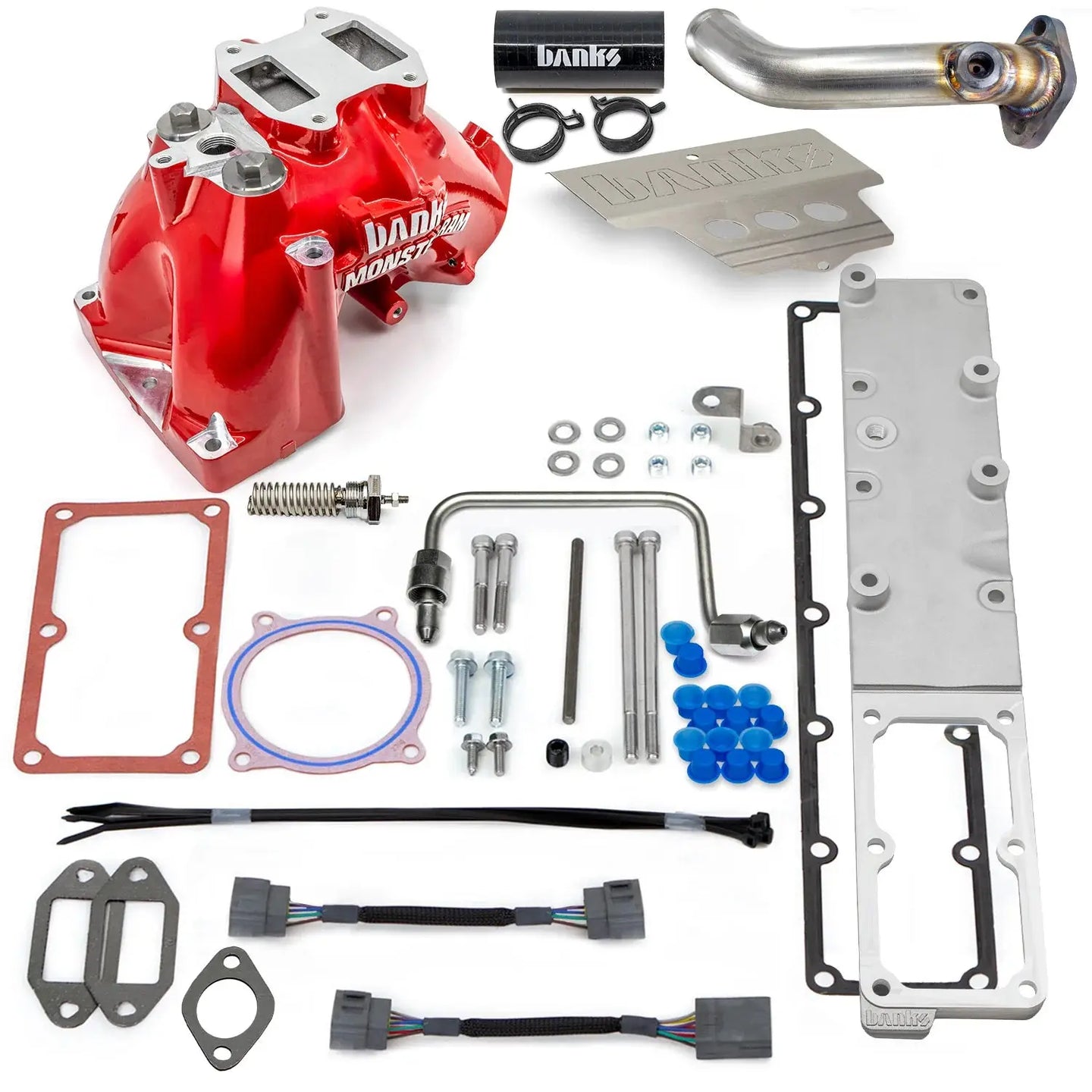 Banks Power Monster-Ram Intake and Killer Grid Heater Upgrade – 2013-2018 Ram 3500/4500/5500 6.7 L Cummins Chassis-Cab Banks