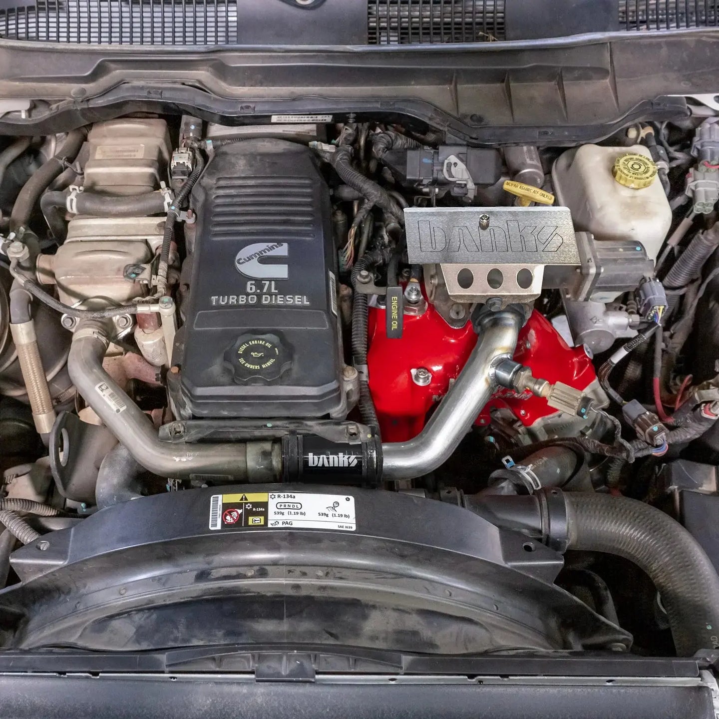 Banks Power Monster-Ram Intake and Killer Grid Heater Upgrade – 2013-2018 Ram 3500/4500/5500 6.7 L Cummins Chassis-Cab Banks